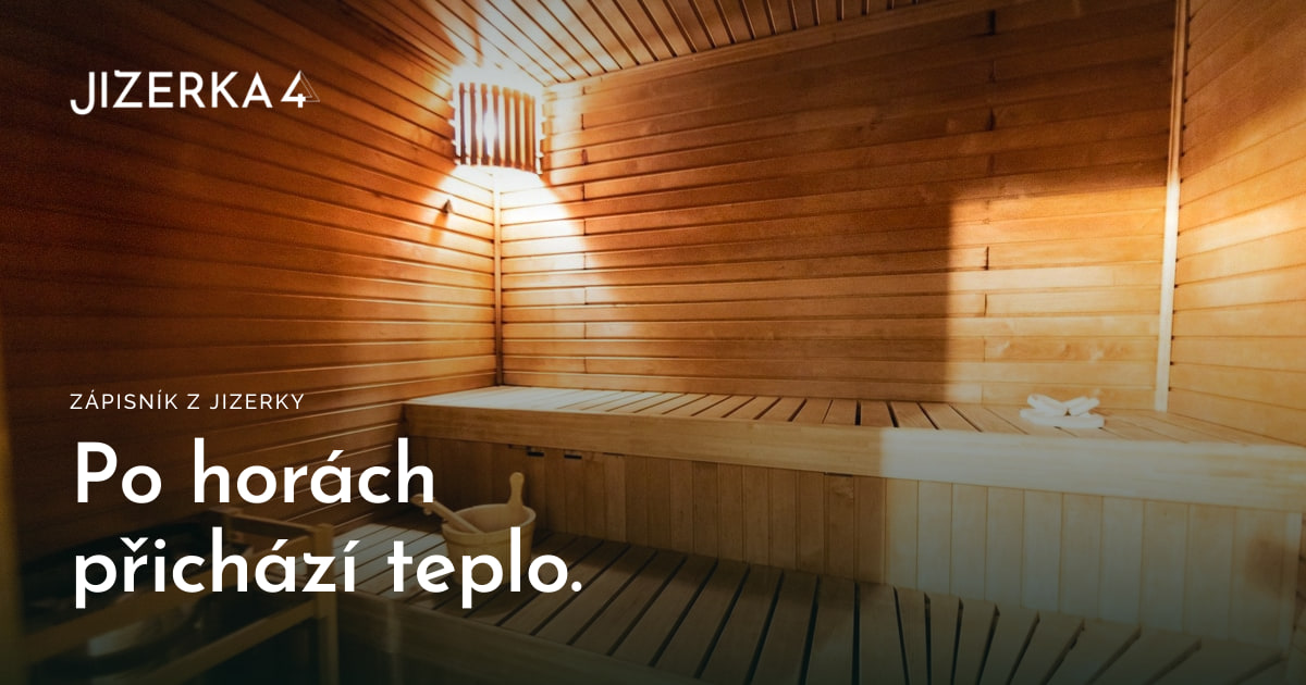 Wellness po výšlapu nebo běžkách: pomalý večer na Jizerce